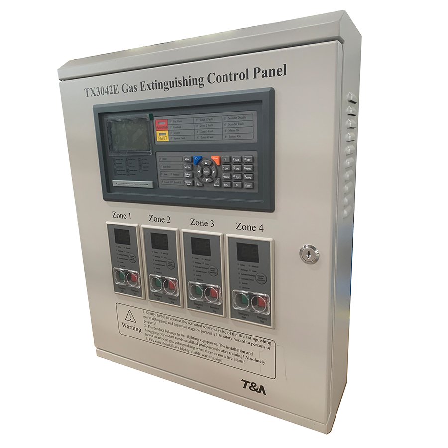 TX3042E Gazlı Söndürme Kontrol Paneli